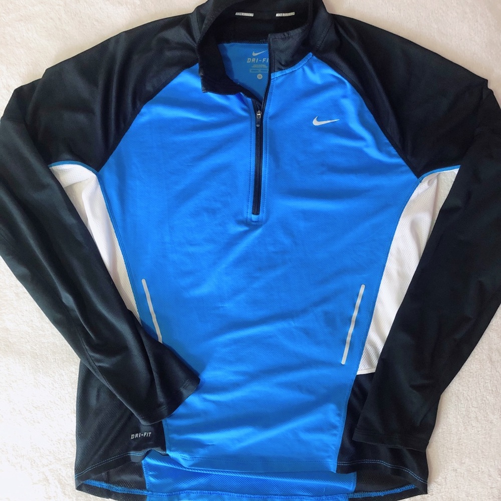 Nike Dri-fit Running Quarter Zip Sweatsh